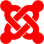 red joomla icon