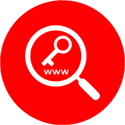 Red Keyword Research 2 Icon Free Red Seo Icons