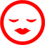 red kiss icon
