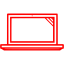 red laptop icon