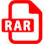 red rar icon