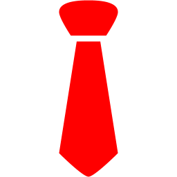 Red tie icon - Free red tie icons