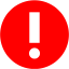 red warning icon