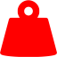 red weight icon