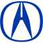 royal azure blue acura icon