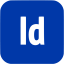 royal azure blue adobe id icon