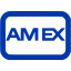 royal azure blue amex icon