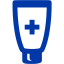 royal azure blue antiseptic cream icon