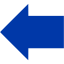 royal azure blue arrow 109 icon