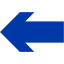 royal azure blue arrow 123 icon