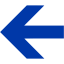 royal azure blue arrow 282 icon