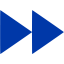 royal azure blue arrow 44 icon