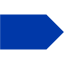 royal azure blue arrow 49 icon