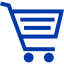 royal azure blue cart 2 icon