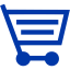 royal azure blue cart 51 icon