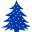 royal azure blue christmas 33 icon