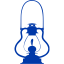 royal azure blue christmas 55 icon