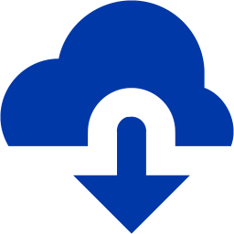 cloud download icon