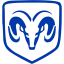 royal azure blue dodge icon