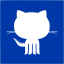 royal azure blue github 7 icon