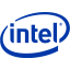 royal azure blue intel icon