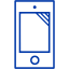 royal azure blue iphone 2 icon