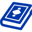 royal azure blue koran icon