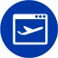 royal azure blue landing page 2 icon