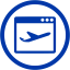 royal azure blue landing page 3 icon