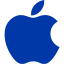 royal azure blue mac os icon