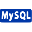 royal azure blue mysql icon