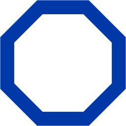 octagon outline icon