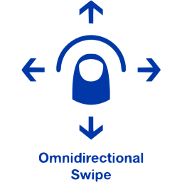 omnidirectional swipe 2 icon