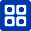 royal azure blue posterous spaces 3 icon