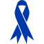 royal azure blue ribbon 2 icon