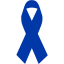 royal azure blue ribbon 3 icon