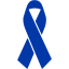 royal azure blue ribbon 4 icon