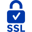 royal azure blue ssl badge 2 icon