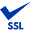 royal azure blue ssl badge 3 icon