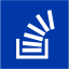 royal azure blue stackoverflow 2 icon