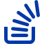 royal azure blue stackoverflow 6 icon