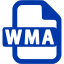 royal azure blue wma icon