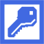 royal blue access icon