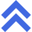 royal blue arrow 149 icon