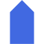 royal blue arrow 168 icon