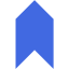 royal blue arrow 171 icon