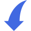 royal blue arrow 236 icon