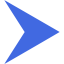 royal blue arrow 33 icon