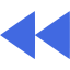 royal blue arrow 69 icon