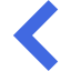 royal blue arrow 89 icon